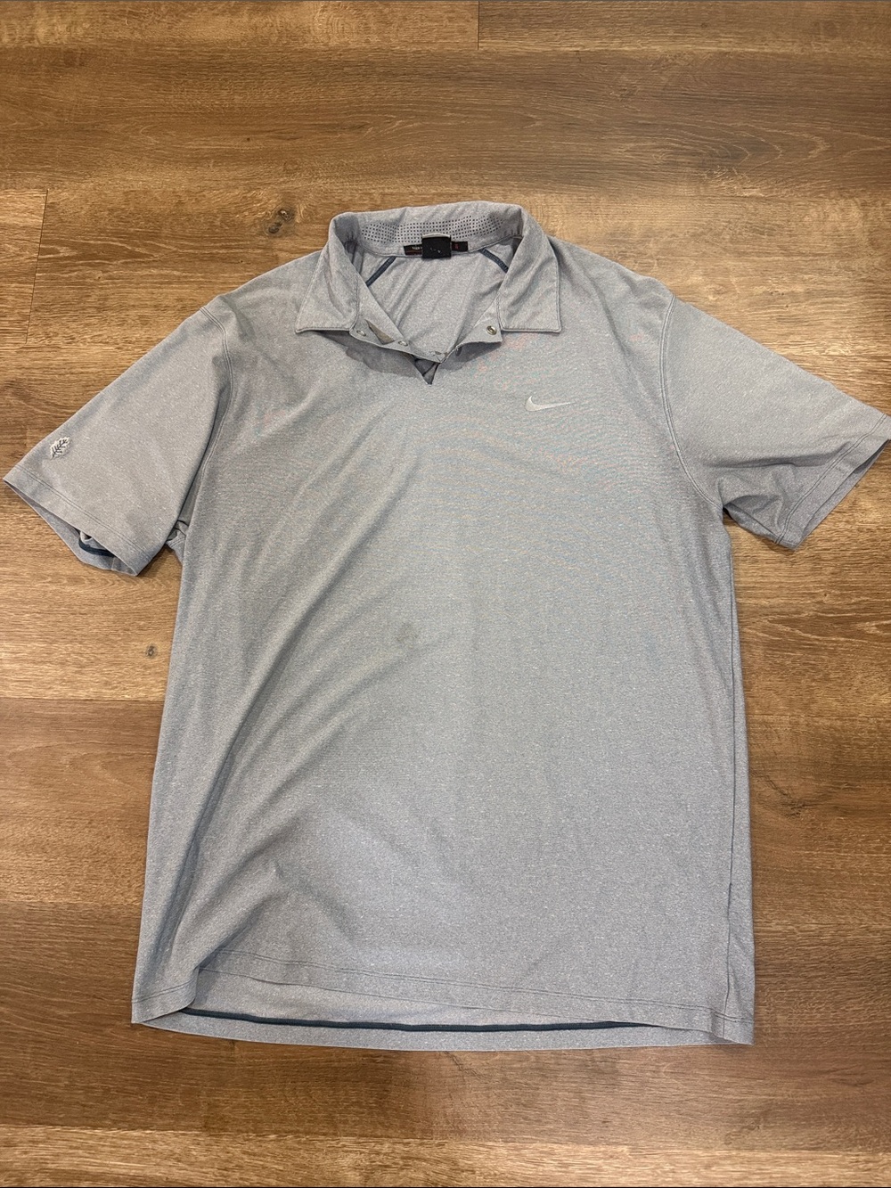 Nike Men’s Light Gray Performance Polo